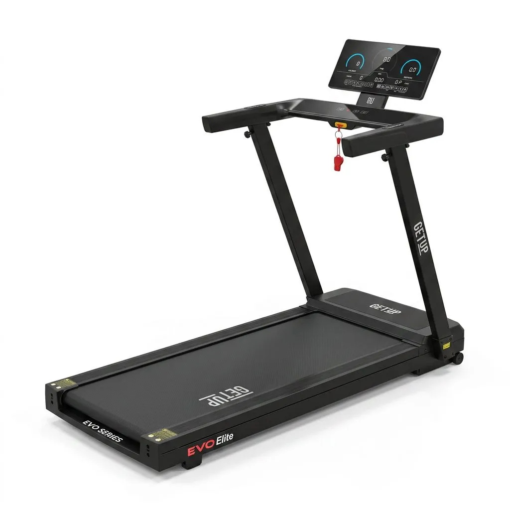 GetUp Evo Elite Flat Fold Treadmill - 18km/h - Auto Incline