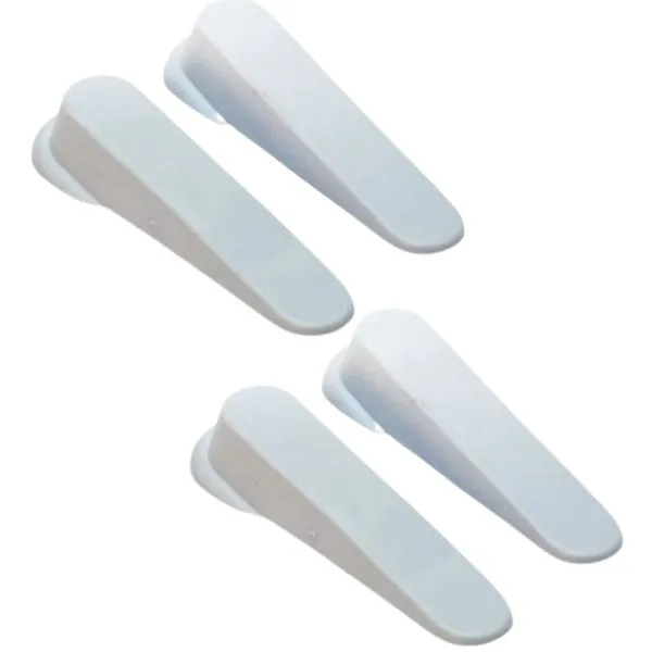 SourceDirect - Door Stopper / Door Wedges - Set of 4 (White)
