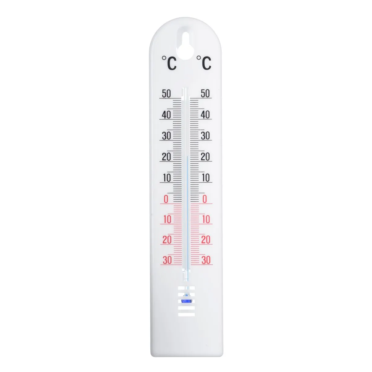 White wall thermometer