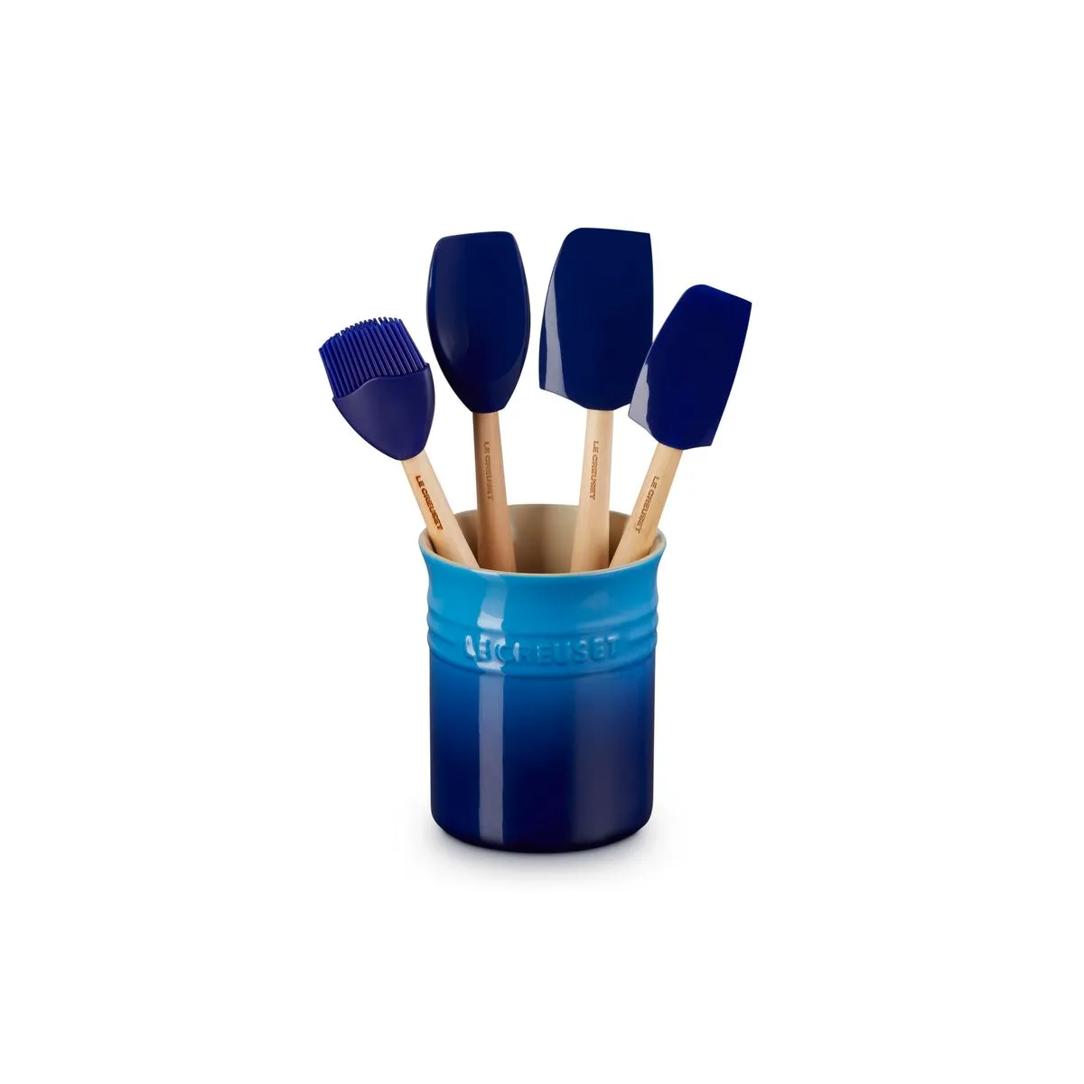 Le Creuset 5-Piece Utensil Set - Azure Blue