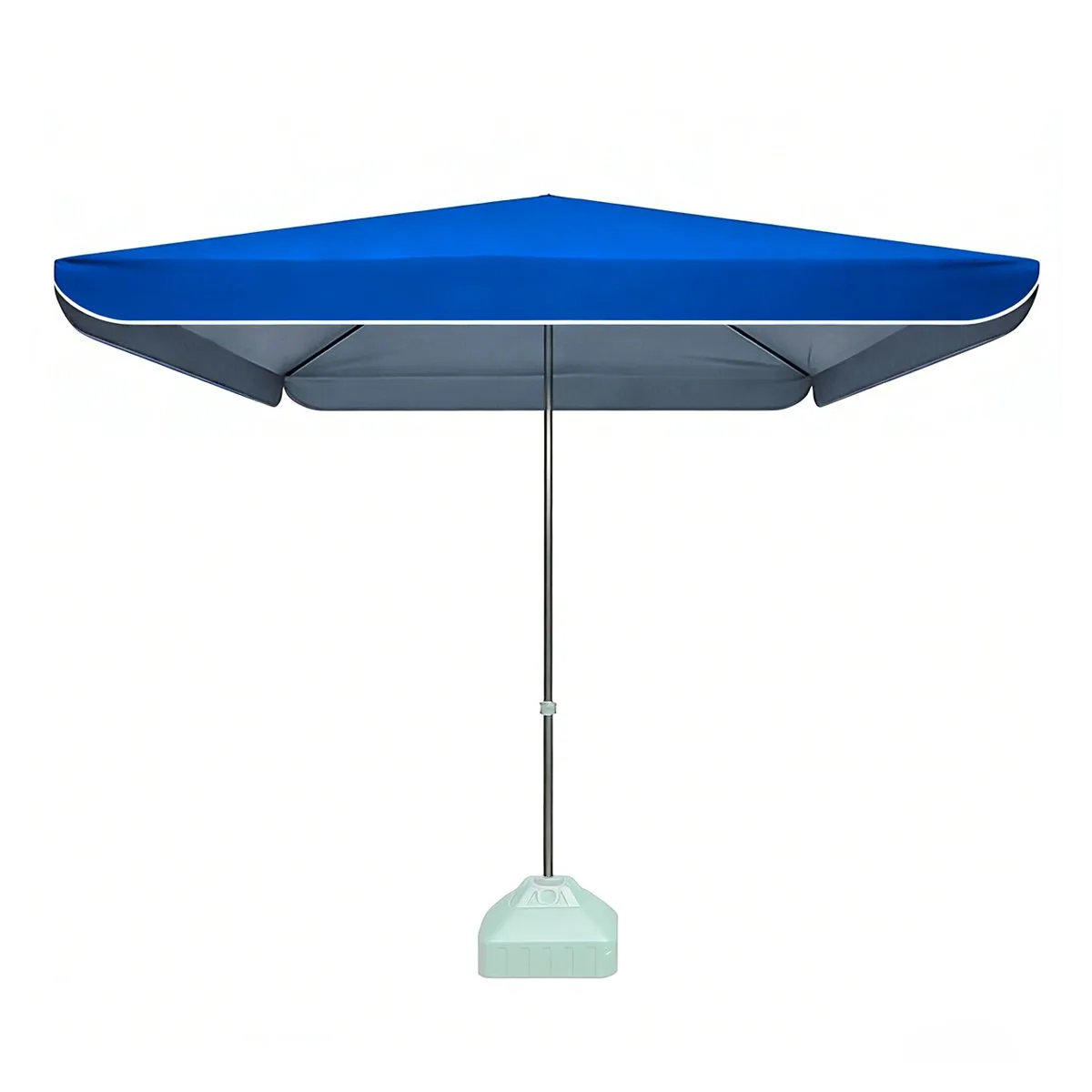2.5x2.5 Outdoor Portable Garden Umbrella, UV Resistant Garden Patio Parasol - Blue