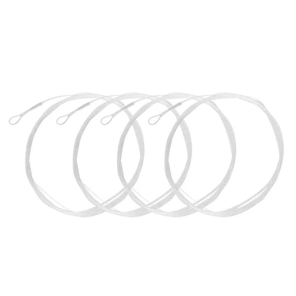 4 Pieces Nylon Leader Lines (9ft 5X)