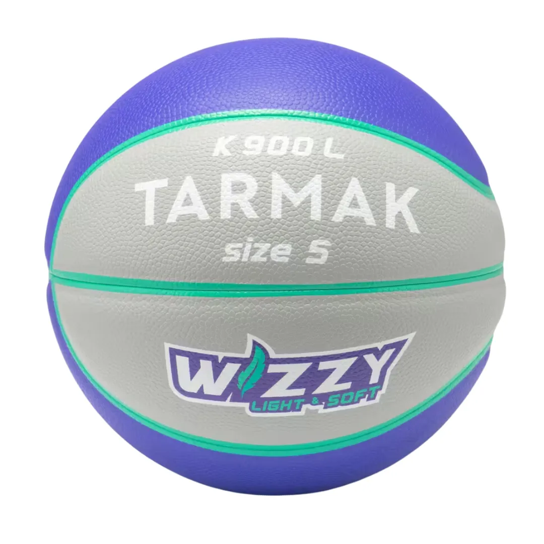 Tarmak K900 Wizzy Basketball - Size 5 - Grey, Purple