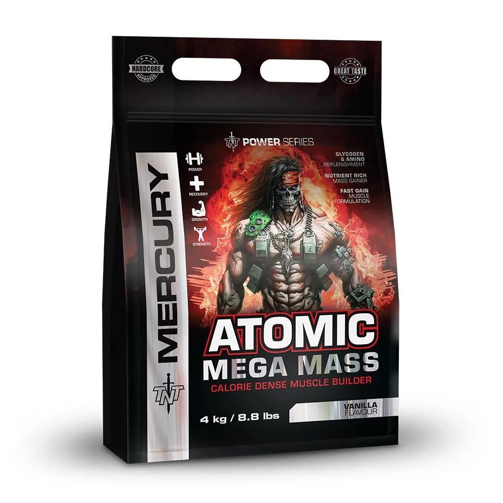 TNT Power Series Atomic Mega Mass Protein Powder - Vanilla - 4kg