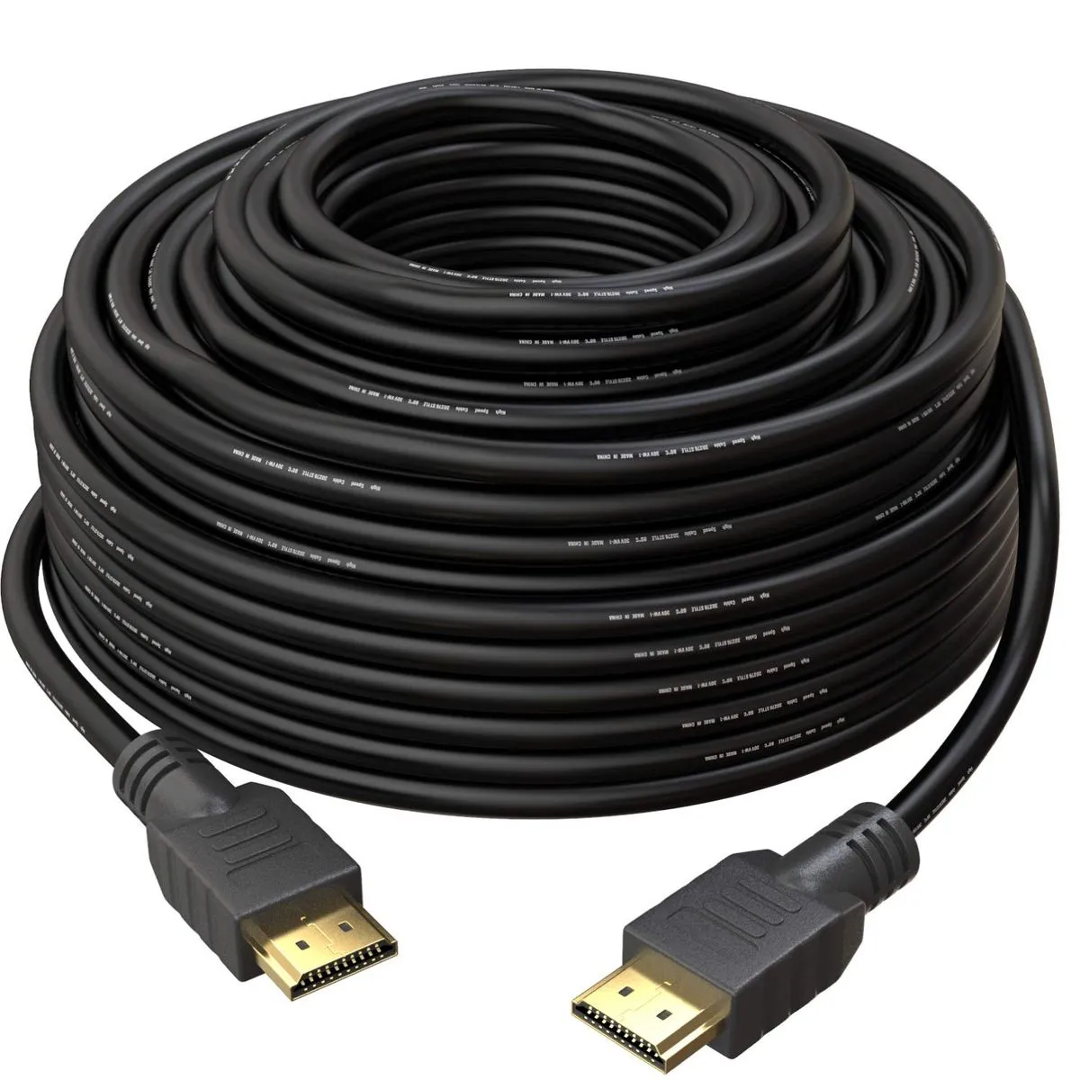 HDMI to HDMI Cable for TV, Monitor, Projector, PC & Gaming Consoles - Black