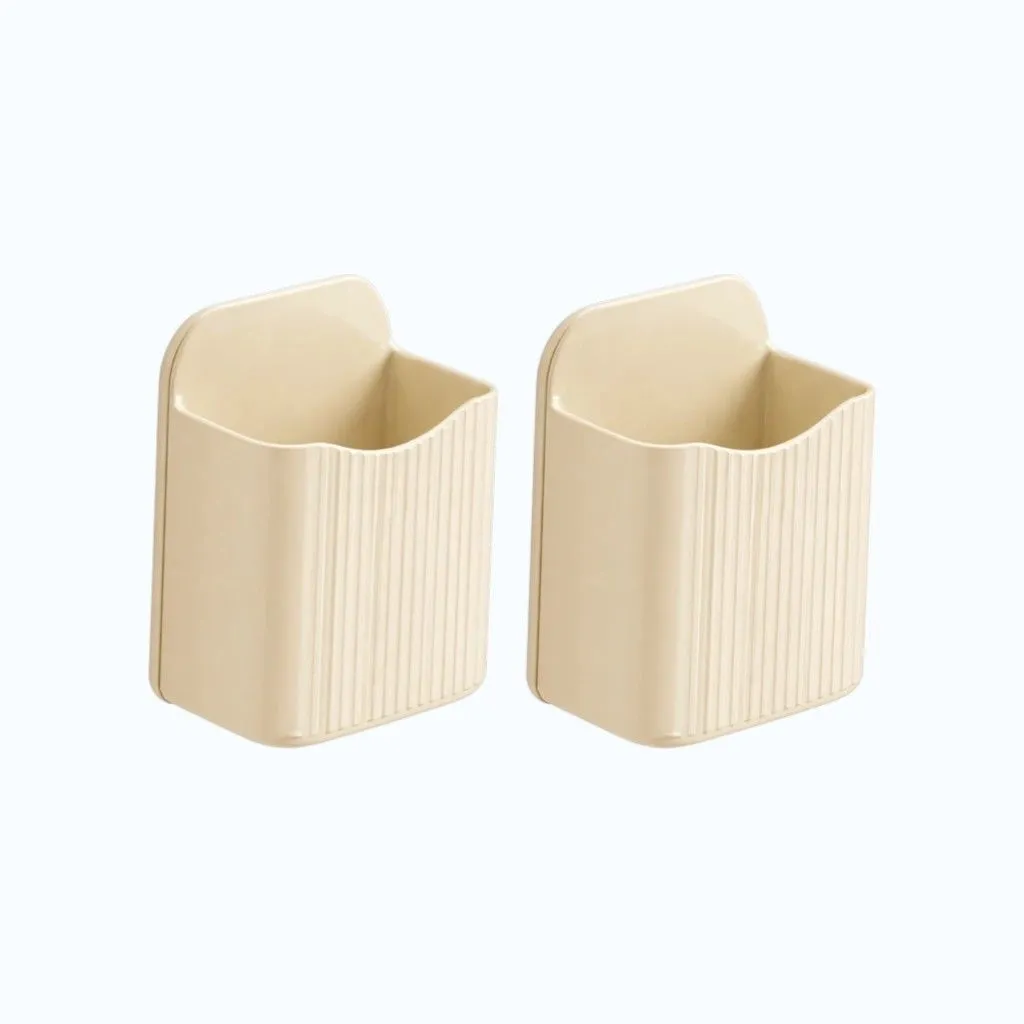 2 Pack - Multi-Purpose Organiser Holder - Beige