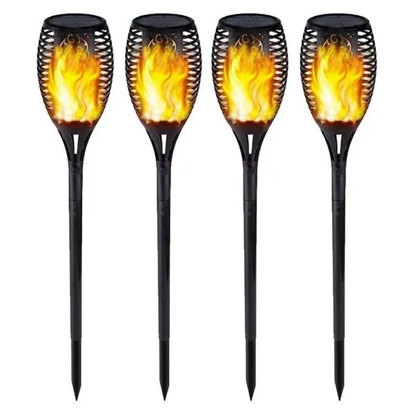 4PCS IP65 Waterproof Solar Path Torches
