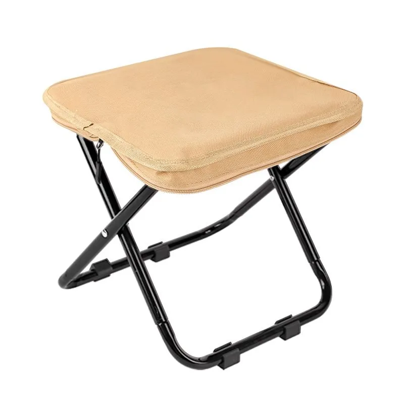 Portable Pen Bag Folding Stool, Lightweight Outdoor Camping Queue Seat
