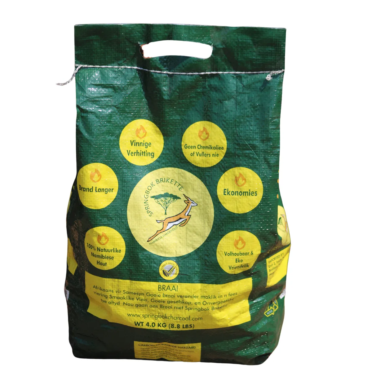 3 x Springbok Briquette 4KG