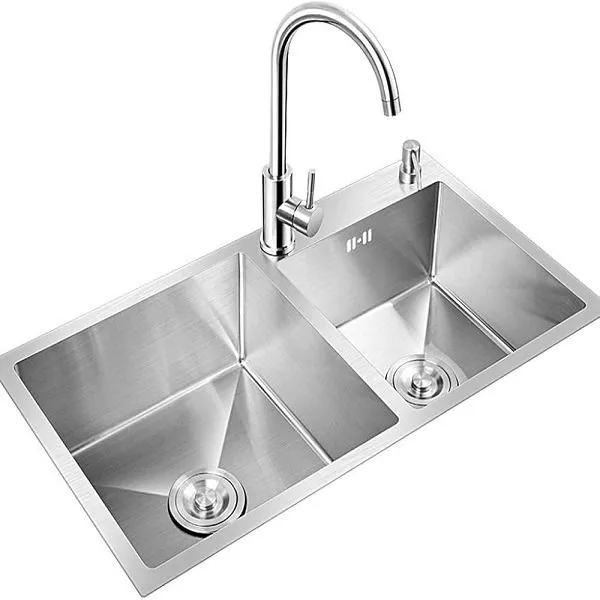 Stainless Steel Sink 80cm x 45cm x 20CM