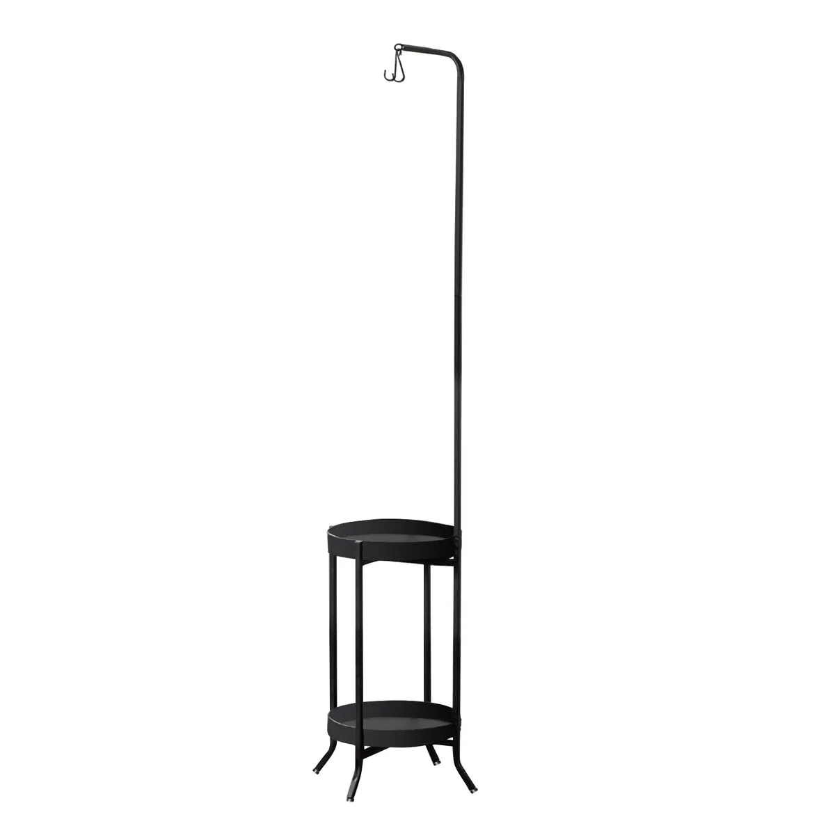 Garden 3-layer Metal Pot Stand Plants Stand Flower Shelf