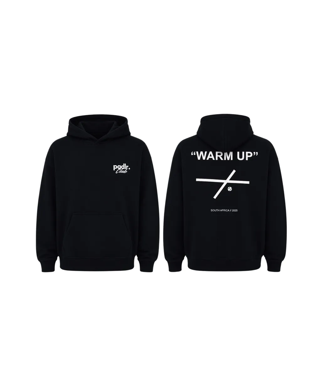 Padlr Club "Warm Up" Oversized Hoodie - Heavyweight 500GSM Premium Cotton