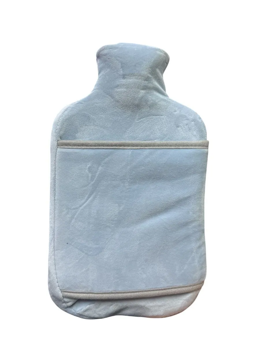 Durable Hot Water Bottle - Blue