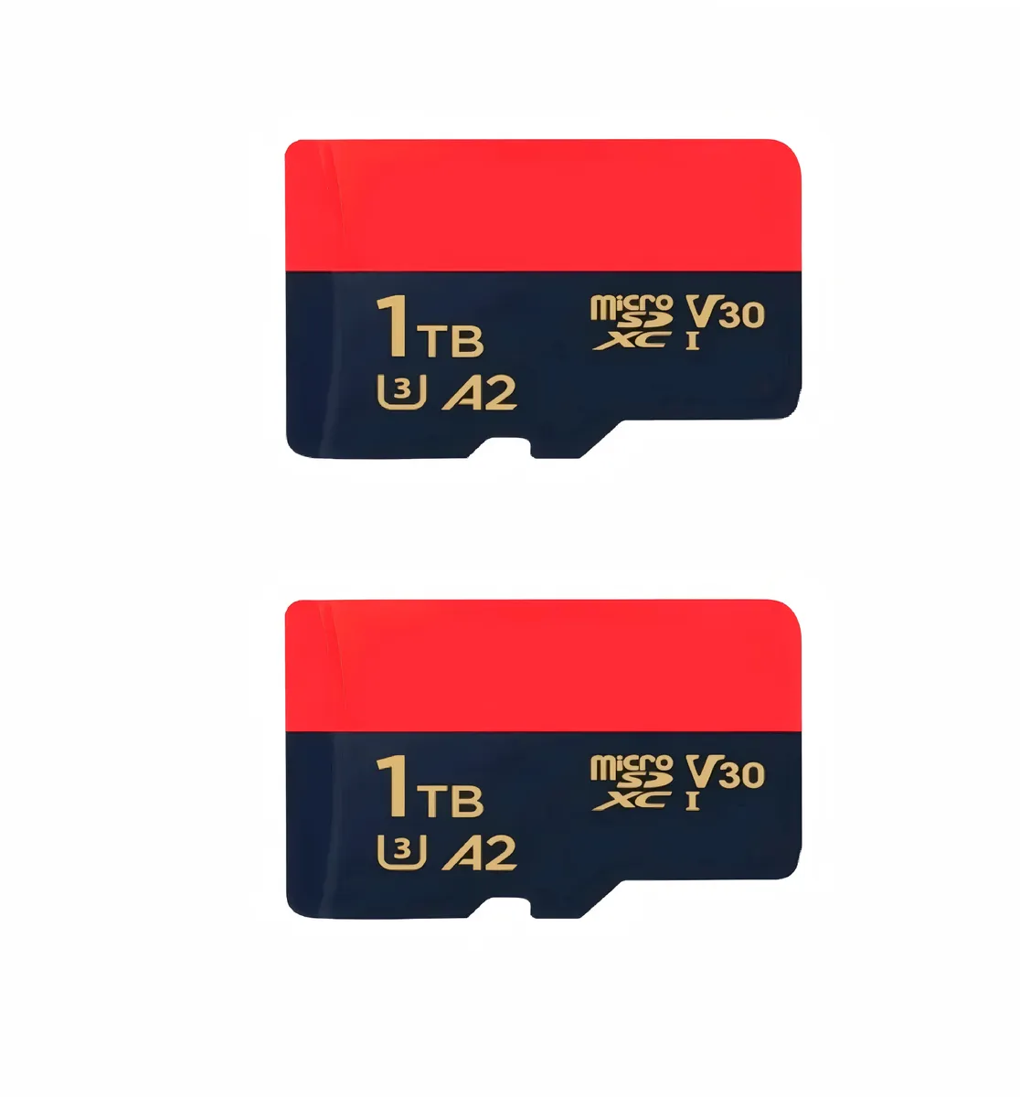 2-Pack 1TB SD Card Class 10 for Cameras, Phones, Gaming Consoles, Drones