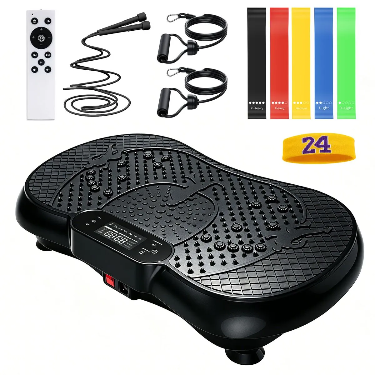 Vibration Plate Exercise Machine, Stand Shake Board for Full-Body Workout