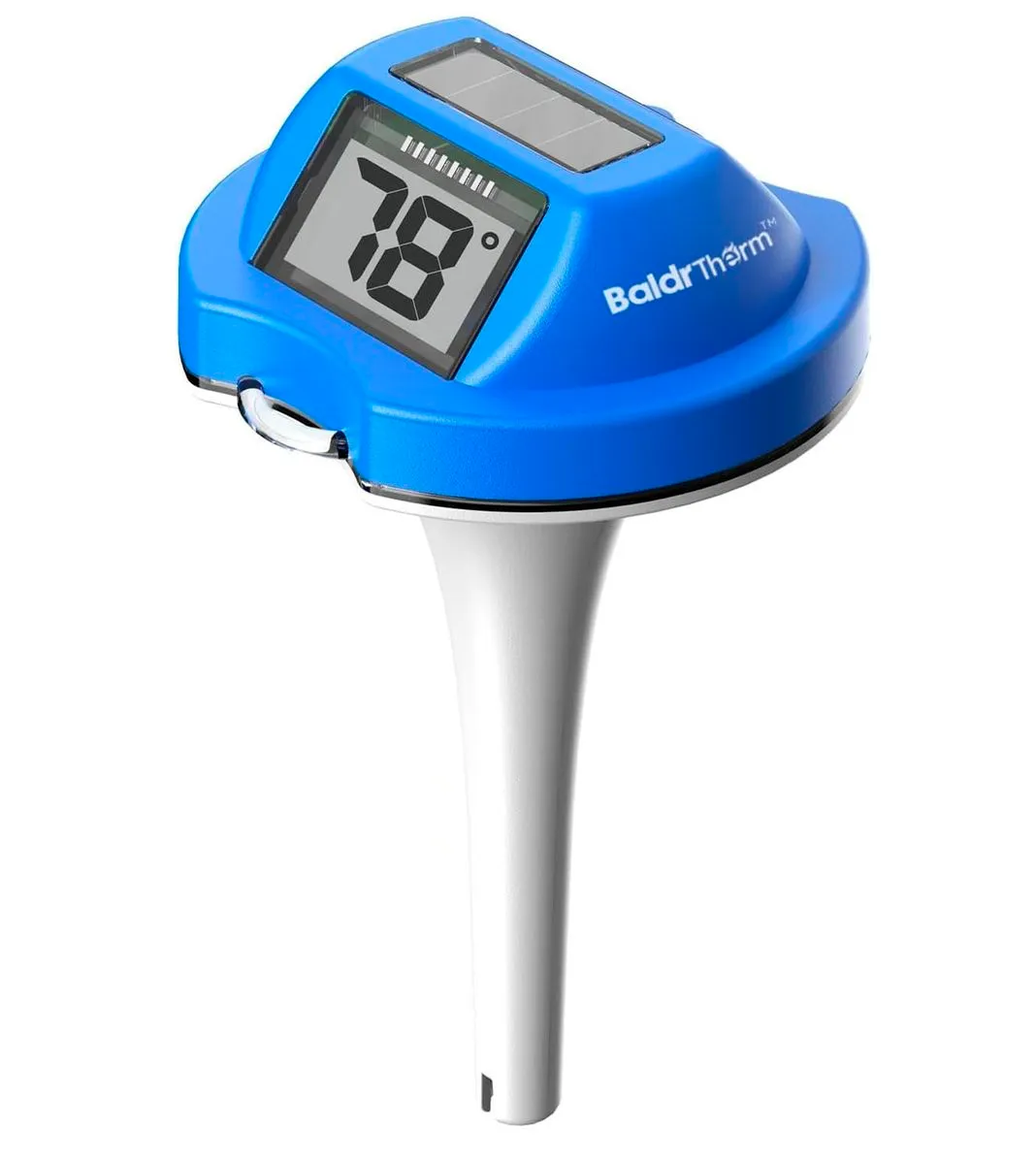 Pool Thermometer Solar Digital Floating with Double-Sided Display Screen