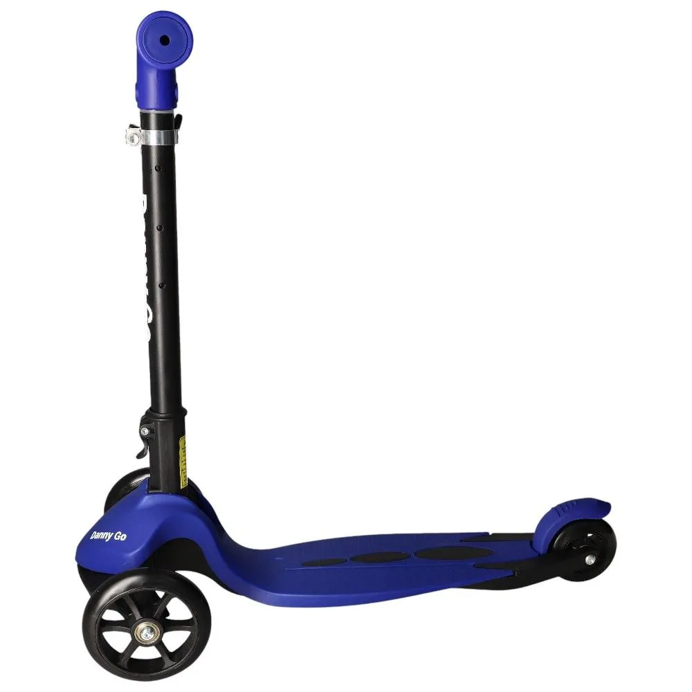 Danny Go 3-Wheel Foldable Scooter 76.8cm - Black and Navy