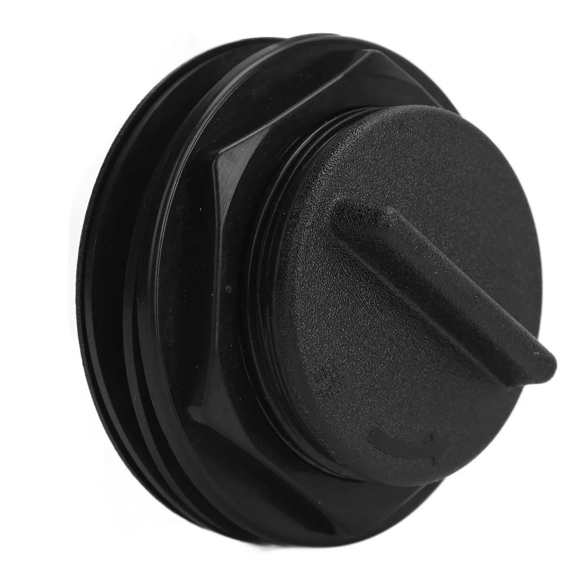 Boat Deck Drain Triple Seal ABS Design Easy Clean Prevent Blocking Black
