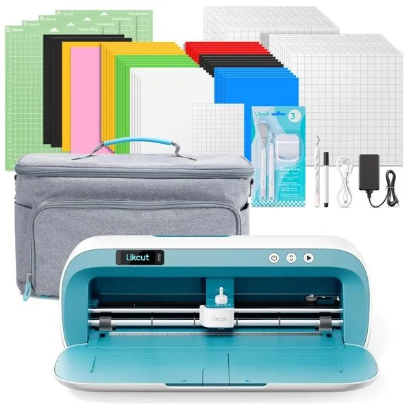 Likcut S41 Vinyl Cutter 210mm Cutting Width Bundle Kit USB-C & Bluetooth