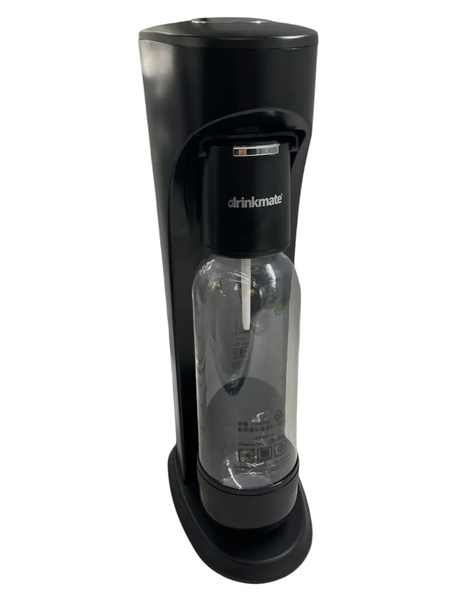 DrinkMate Soda Maker Starter Kit - Matte Black