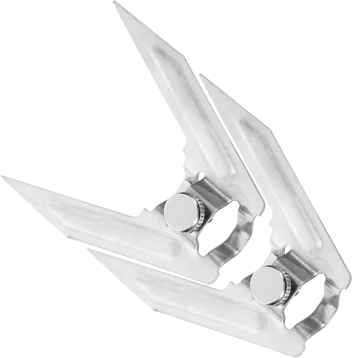 Stainless Steel Rotisserie Meat Forks for BBQ Grill Oven Roast Uniform