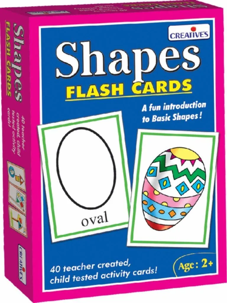 Flash Cards Shapes - Interactive Fun Educational Learning for Kids