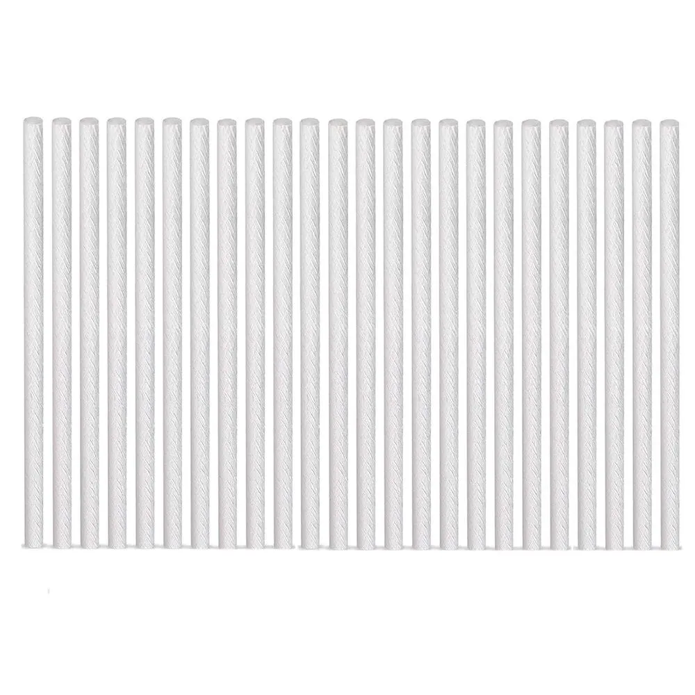 24Pcs Fiberglass Wicks, for Outdoor Tiki Torches, 0.5 By 9.85 Inch