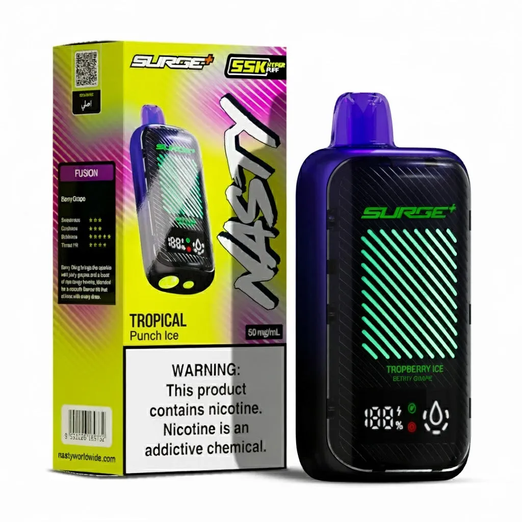 Nasty Surge 55k - Tropical Punch Ice 5%