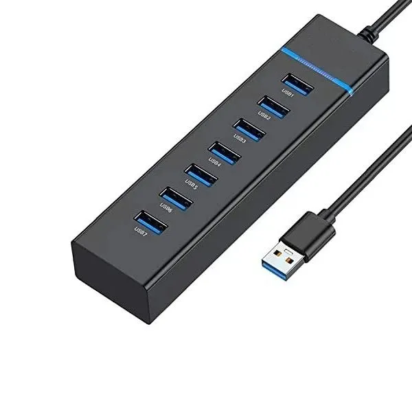 Incredible USB 3.0 Super Fast With 7 Ports USB Hub Peripherals