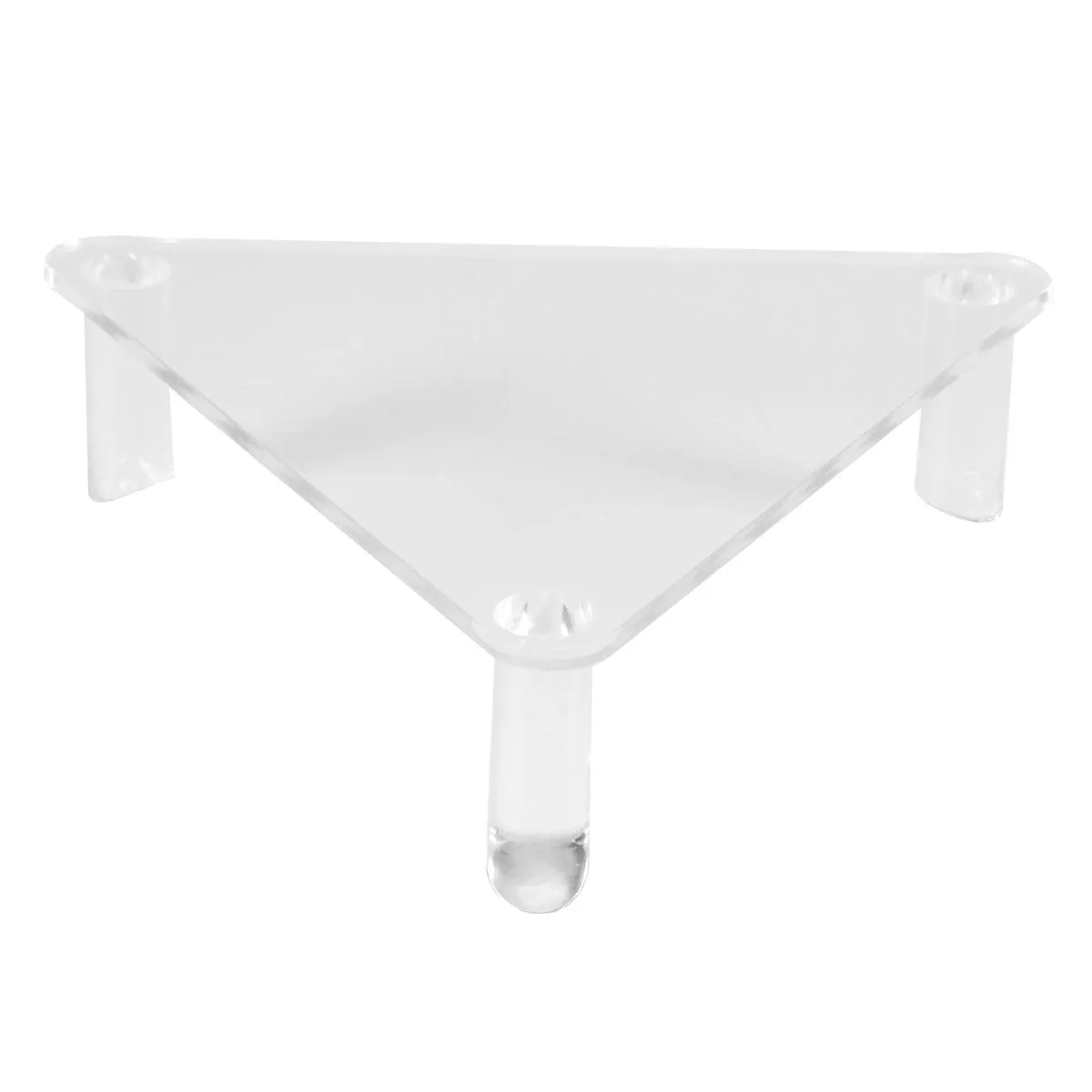 Acrylic Ball Stand - Holds Footballs, Basketballs, Volleyballs