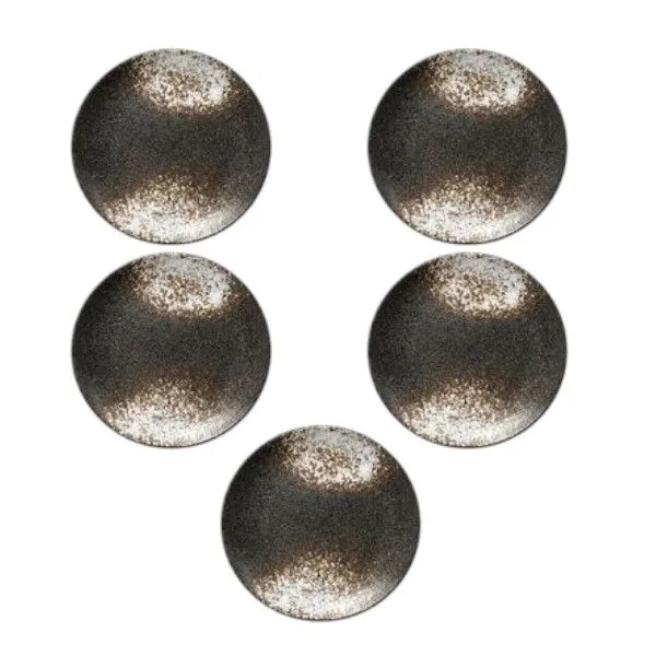 5 Pack - 9inch Ceramic Shallow Plate