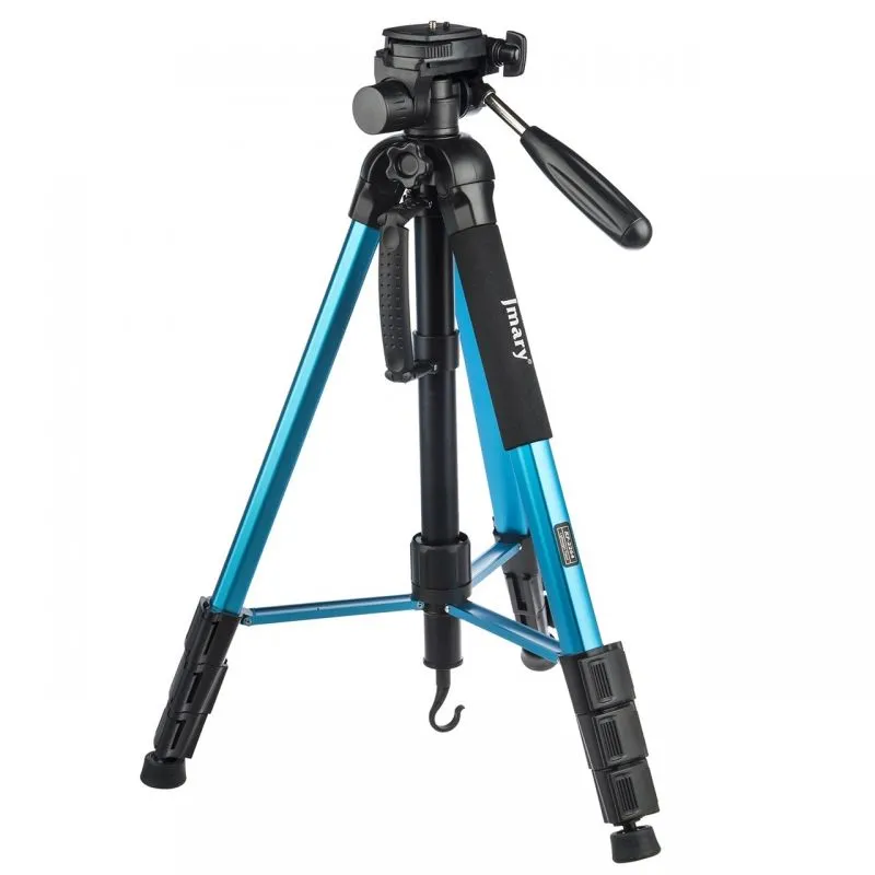 Jmary Professional Tripod and Monopod DSLR & Mobile- KP-2234 -140cm - Blue