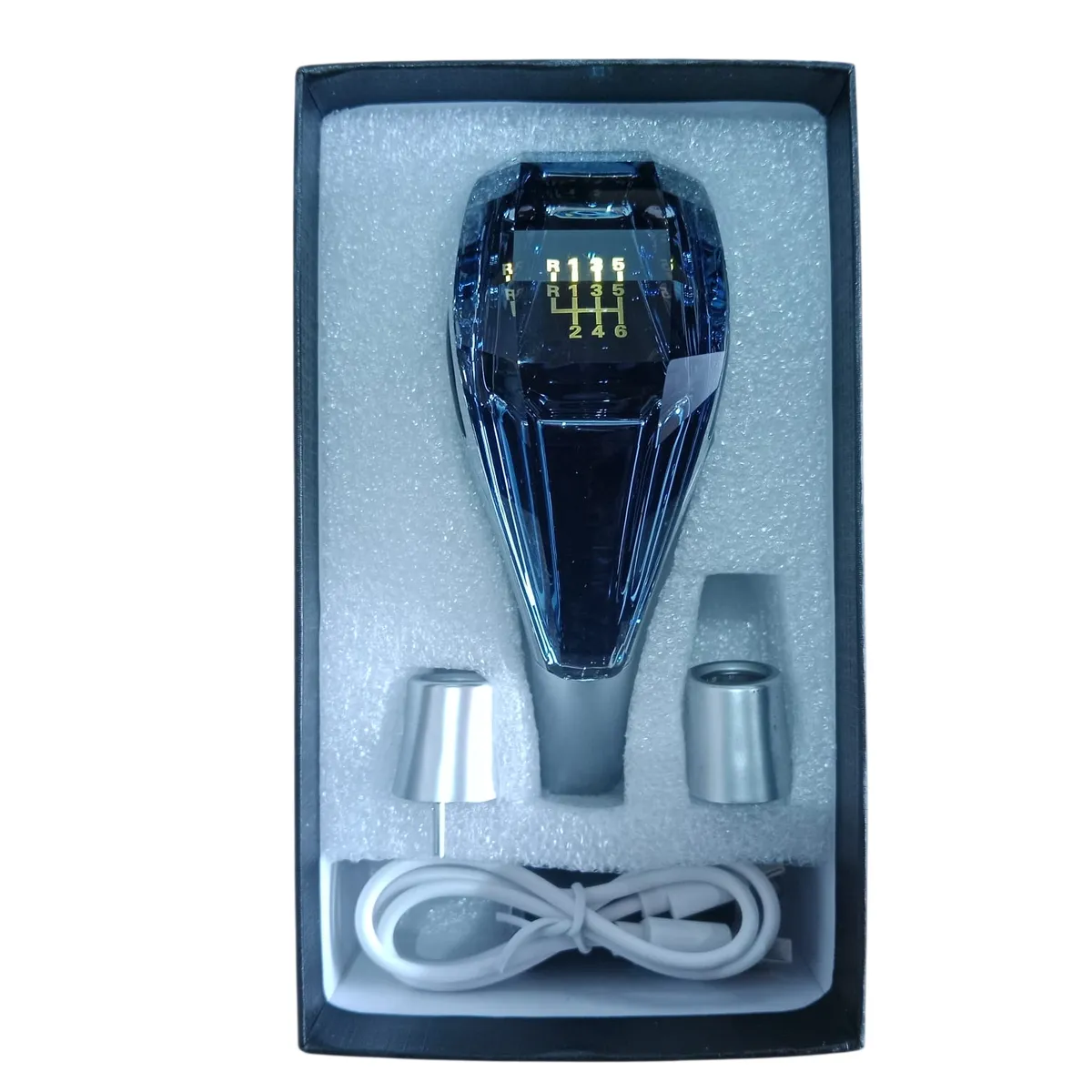 Universal Crystal LED Gear Knob For 6 Speed