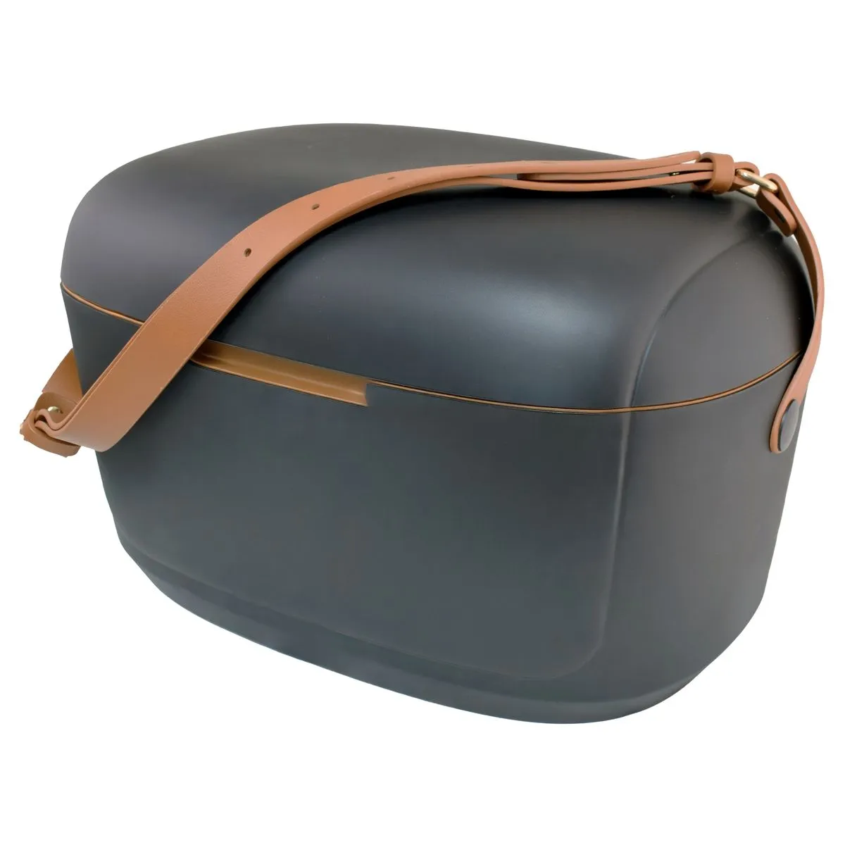 Meridian Hard Box Cooler - Black, Brown