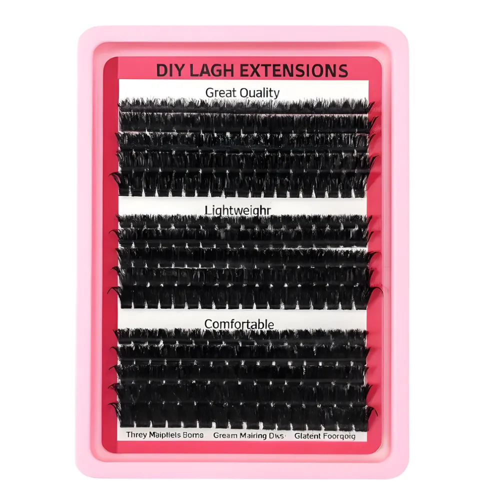 Natural European & American Style False Eyelashes - Black - XP-02