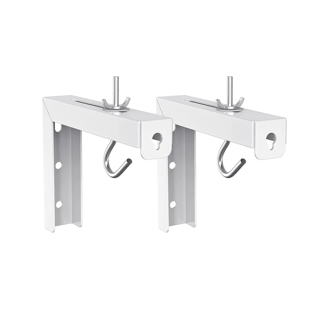 Universal Projector Screen Ceiling Mount L-Brackets for Projectors-2 Pcs