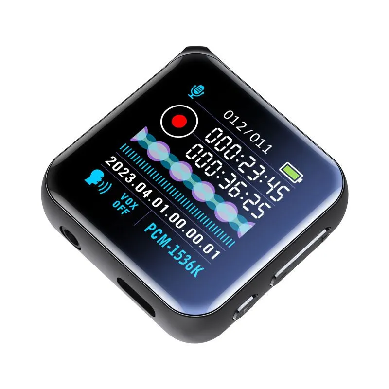 Noise cancelling voice-activated voice recorder MP3 music player eBooks
