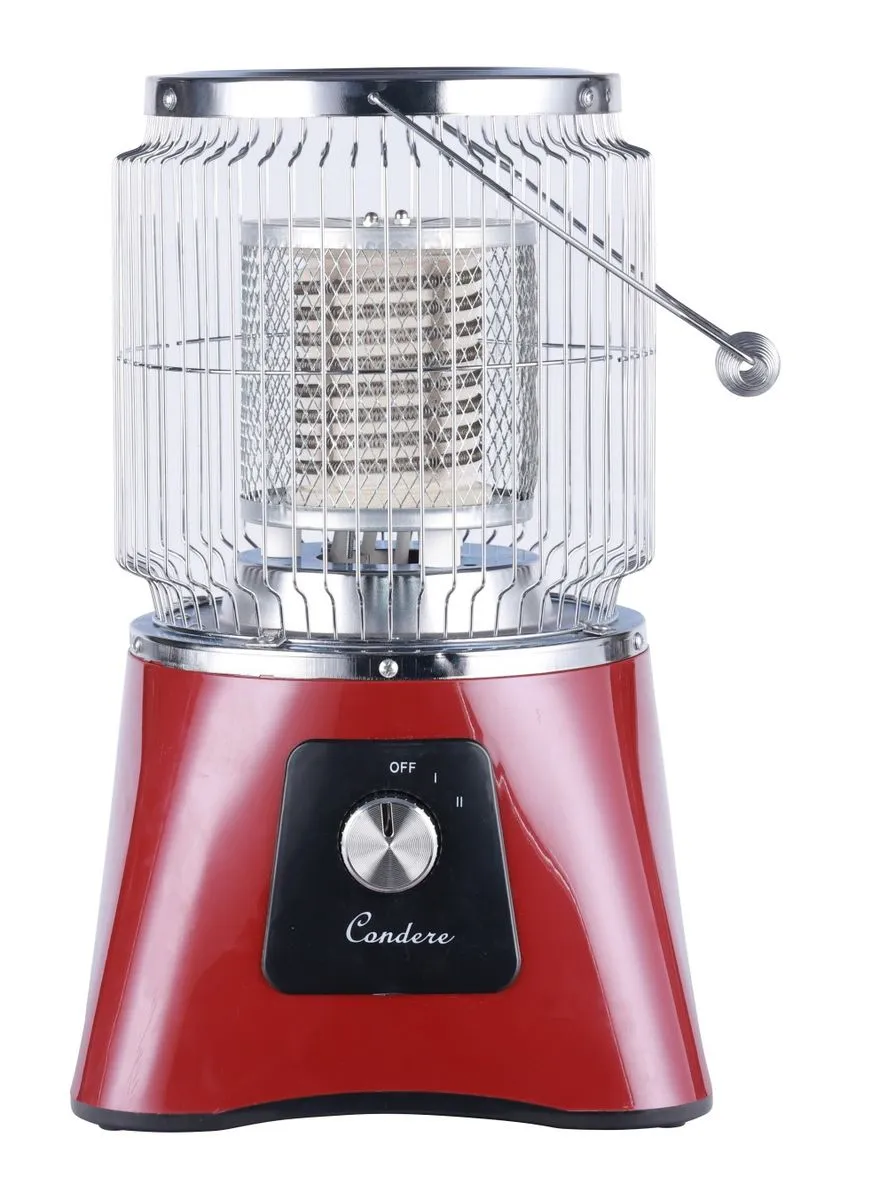 Condere Electric Heater,ZR-0025,Round Ceramic Heater,Overheat Protection