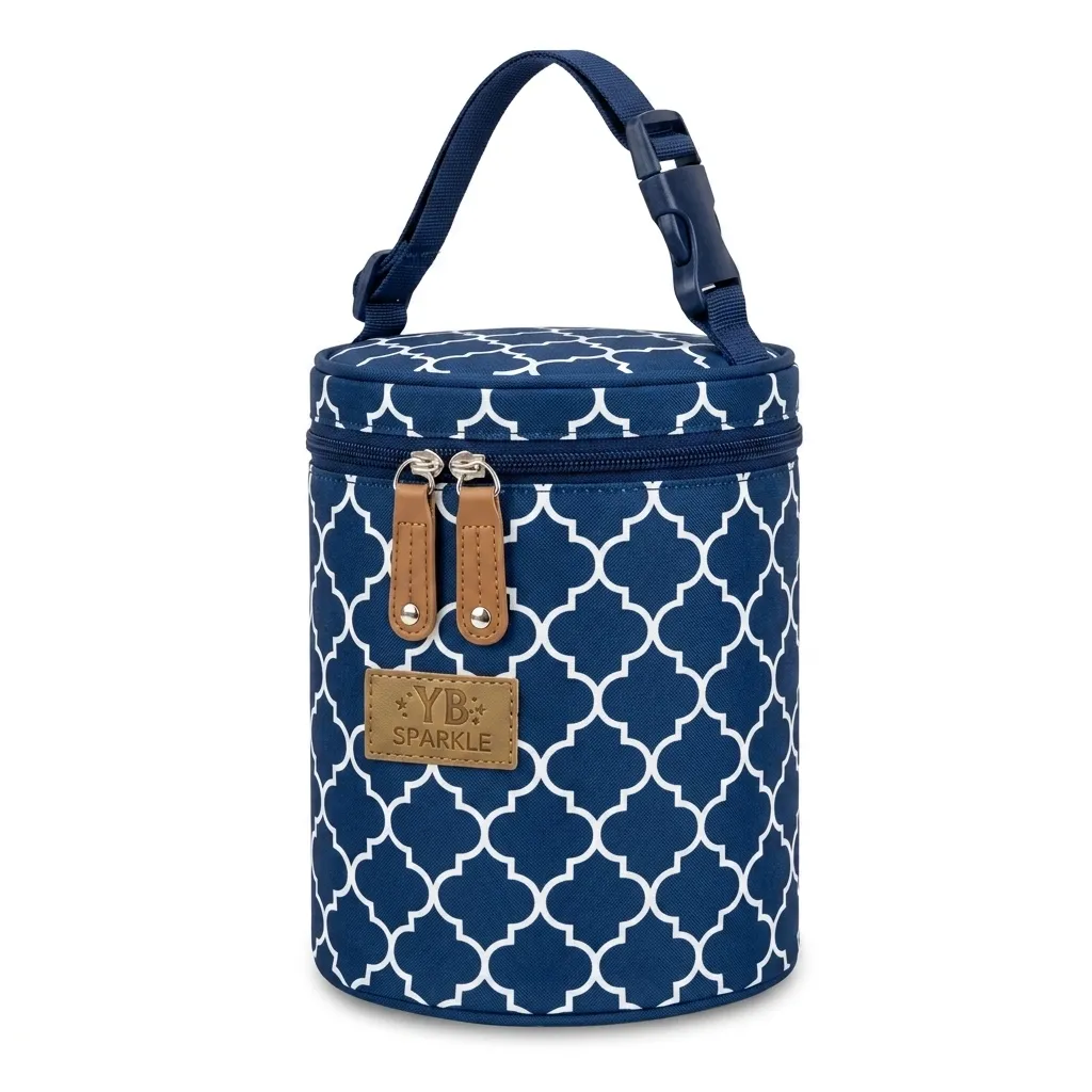 YB Sparkle - Portable Baby Bottle Bag Pouch Oxford Insulated Milk Holder