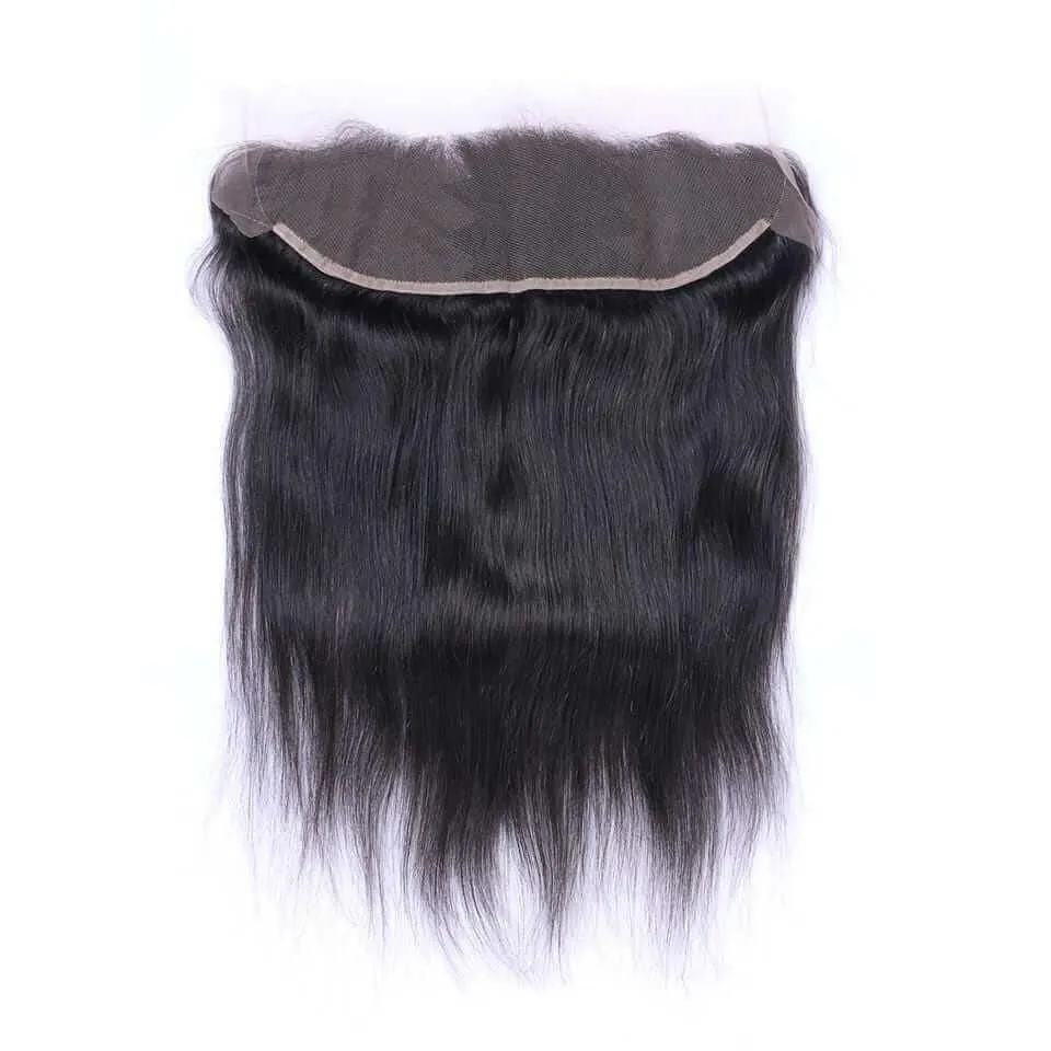 Free Part Ear To Ear Straight Frontal Closure -14inch