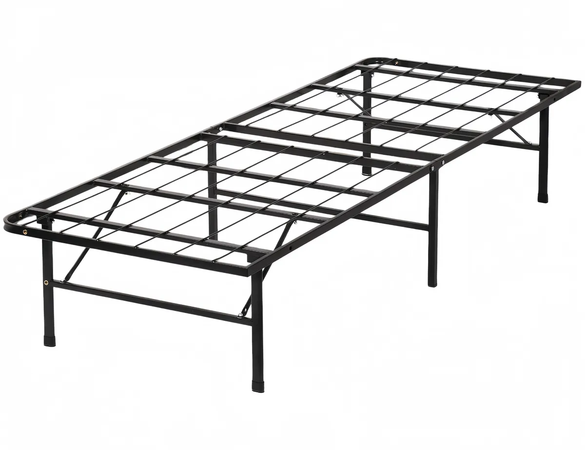 Twin Bed Frames Metal Platform Bed Frame Heavy Duty Steel Slat