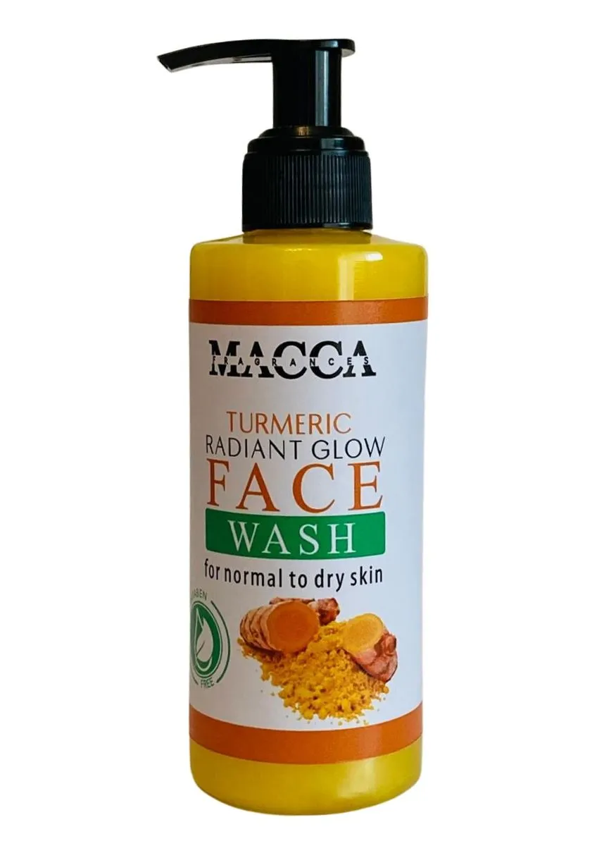 Macca Fragrances Turmeric Radiant Glow Face Wash-200ml