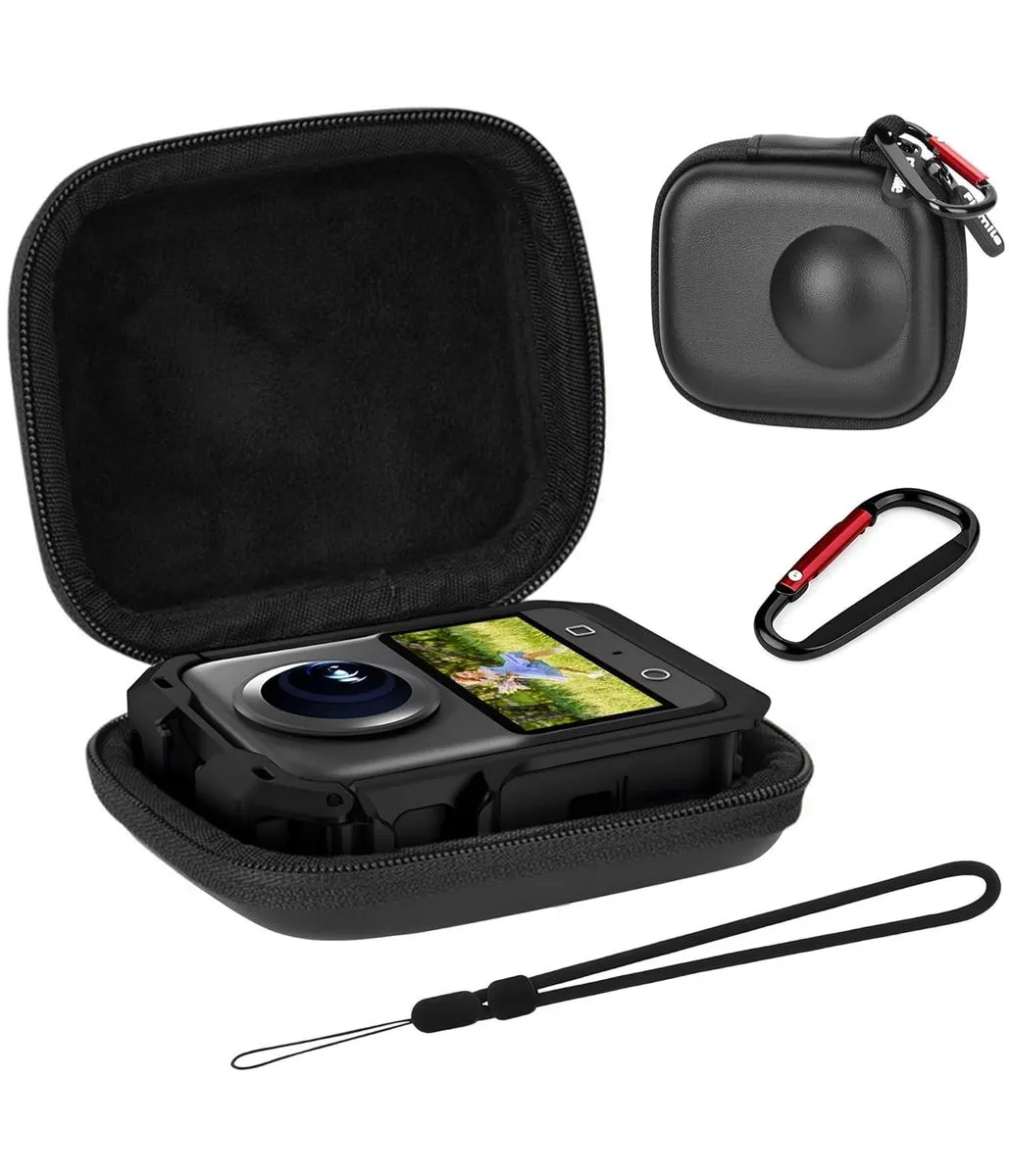 Portable Hard-Shell Carrying Case Compatible With DJI Osmo 360 Camera-Black