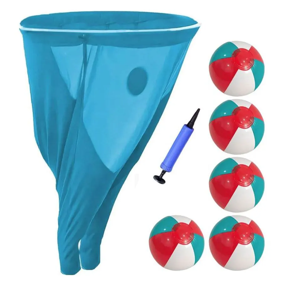 Kid Adult Granny Pants Yard Game Marker Cones Games Family Reunion Giant - Blue set