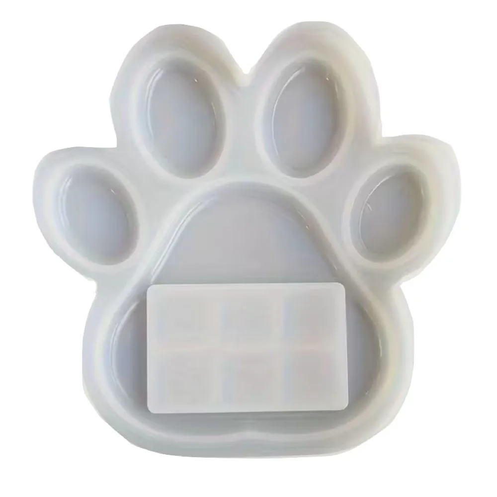 Craft Large Reusable Silicone Dog Paw Print Mould - 15.8cm