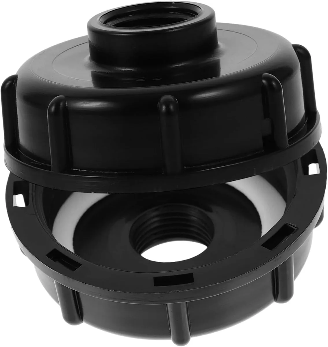 IBC Tank Connector Adapter 2PCS for 1000L IBC Containers 4-Inch Inner