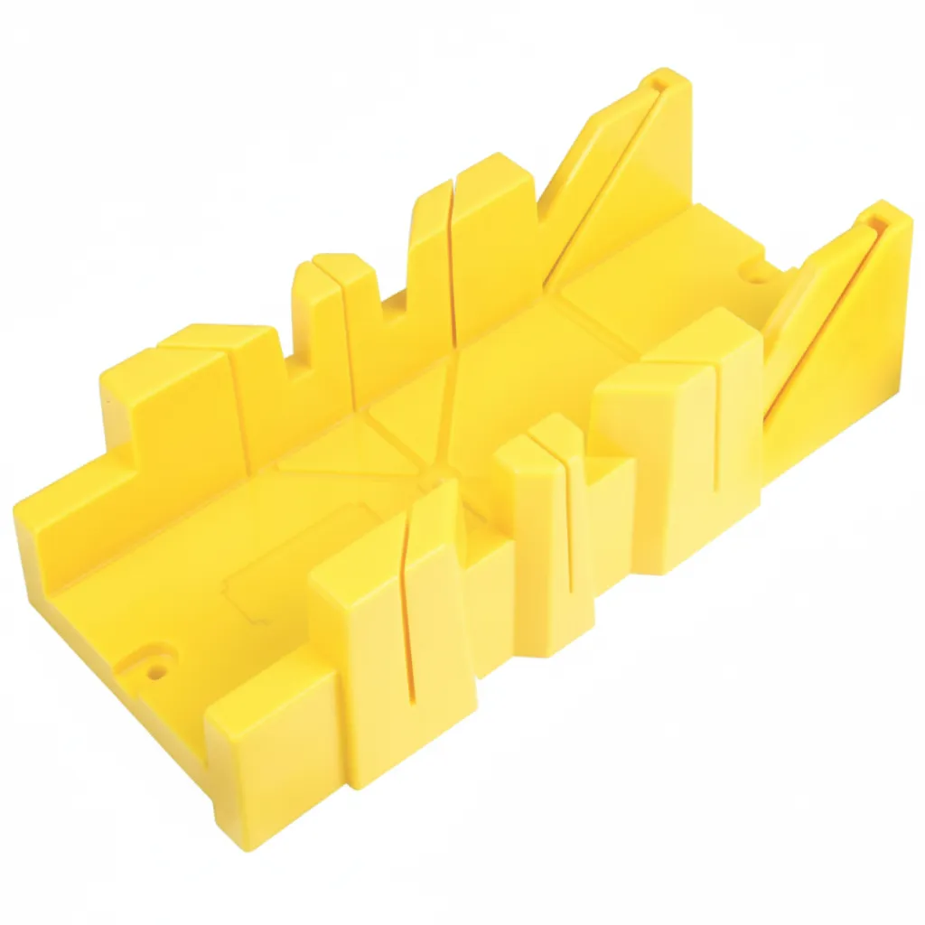 300mm Plastic Mitre Box with Multiple Cutting Angles