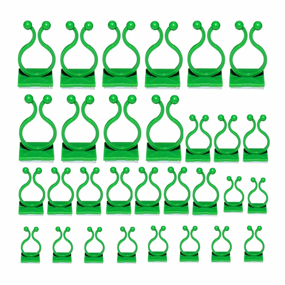 30Pcs Plant Climbing Wall Fixture Clips,Fixing Clips Self-Adhesive Clips