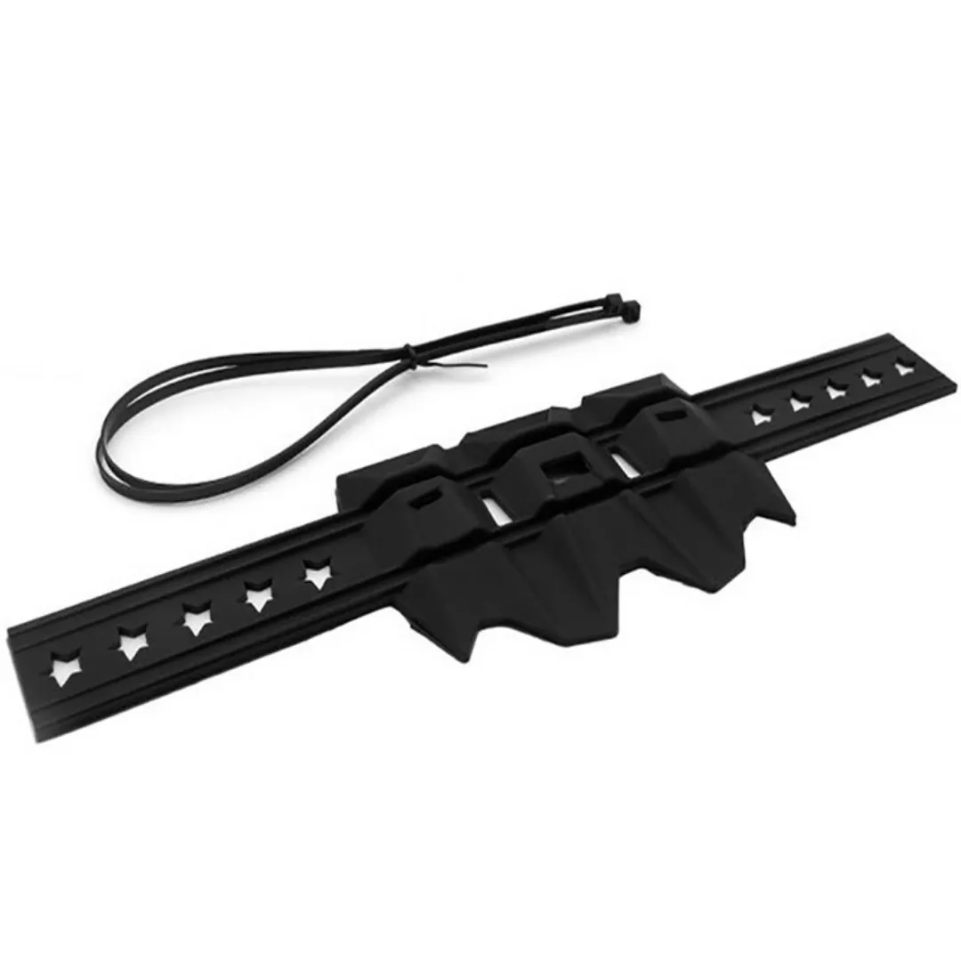 KR Motorcycle Exhaust Guard - Black
