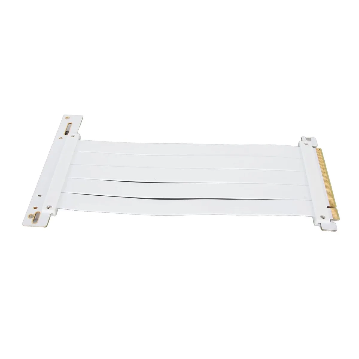 PCIe 4.0 x16 Riser Cable 90 for RTX4090 White 30cm